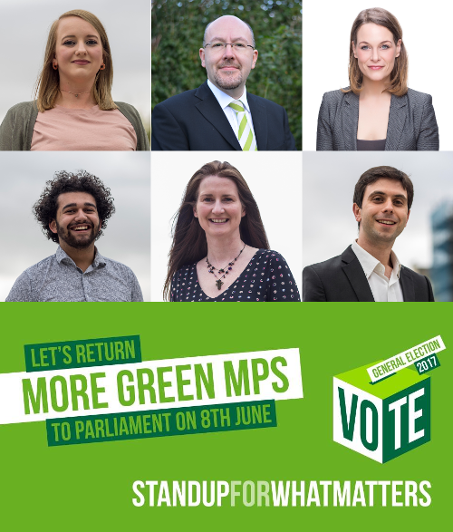 Nottingham Green Party candidates in the 2017 general election